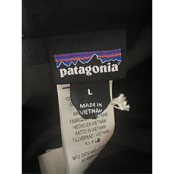 Patagonia Mens Smolder Blue Dual Aspect Waterproof Snow Ski Bibs Large - Picture 4 of 5